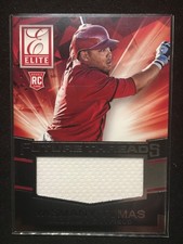 Tomas, Yasmany - 2015 Donruss Elite - Future Threads - Swatch