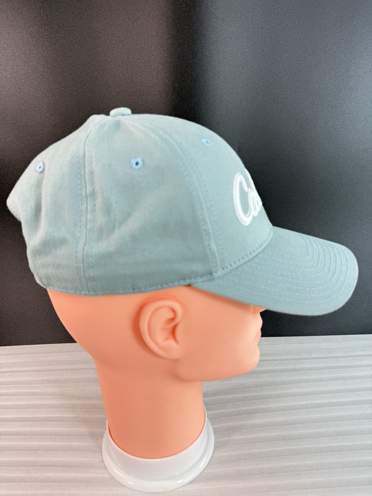 Cabelas Adjustable Strap back Baseball Cap Light … - image 3