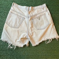 Vintage Guess Jeans USA Jean Denim Shorts Women s 30 Waist