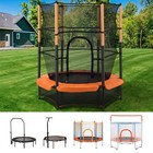 Mazam 48 50 55 60 inch Trampoline Rebounder Fitness Jumping Net for Adults Kids