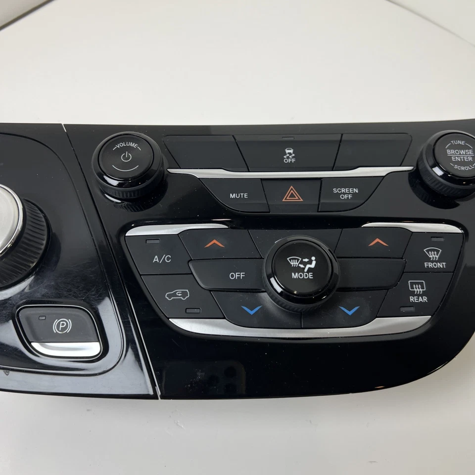 Chrysler Pacifica 2018 tablero de instrumentos climatización interruptor de control de temperatura P6ev221X8AB fabricante original Foto 3 de 4