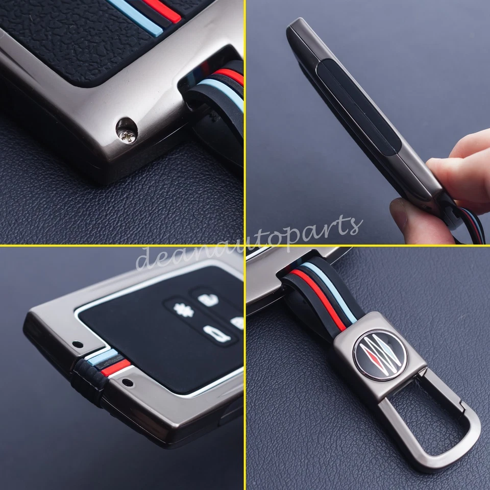 For Renault Clio Arkana Kiger Captur Austral Metal Car Key Fob Chain Case Cover - Image 4 of 4