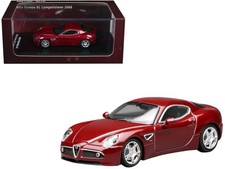 2008 Alfa Romeo 8C Competizione Competition Red Metallic 1/64 by MotorHelix