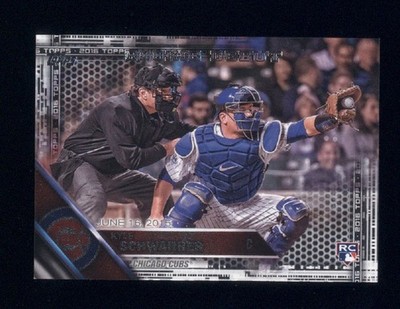 2016 Topps Update Series Black Kyle Schwarber Rookie Card #/65 NM/M US138