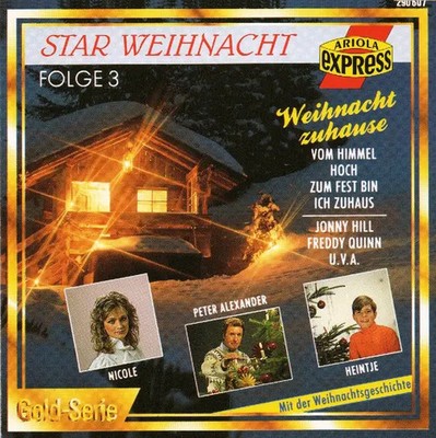 CD Roland Kaiser, Chris Roberts, Freddy Quinn Star Weihnacht Folge 3 Ariola E