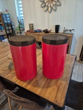 TRES RARE VINTAGE 2 x enceinte baffle SWEDEN années 1970's HAUTEUR 43CM