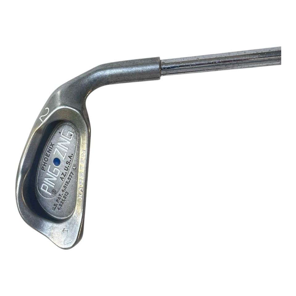 Ping Zing Blue Dot 2 Iron Karsten JZ Steel Shaft Senior Flex 39" Right-Handed - Image 4 of 4