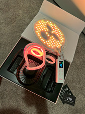 iFae LED Light Therapy Face Mask Kit, White, 4 Settings, Remote Controller