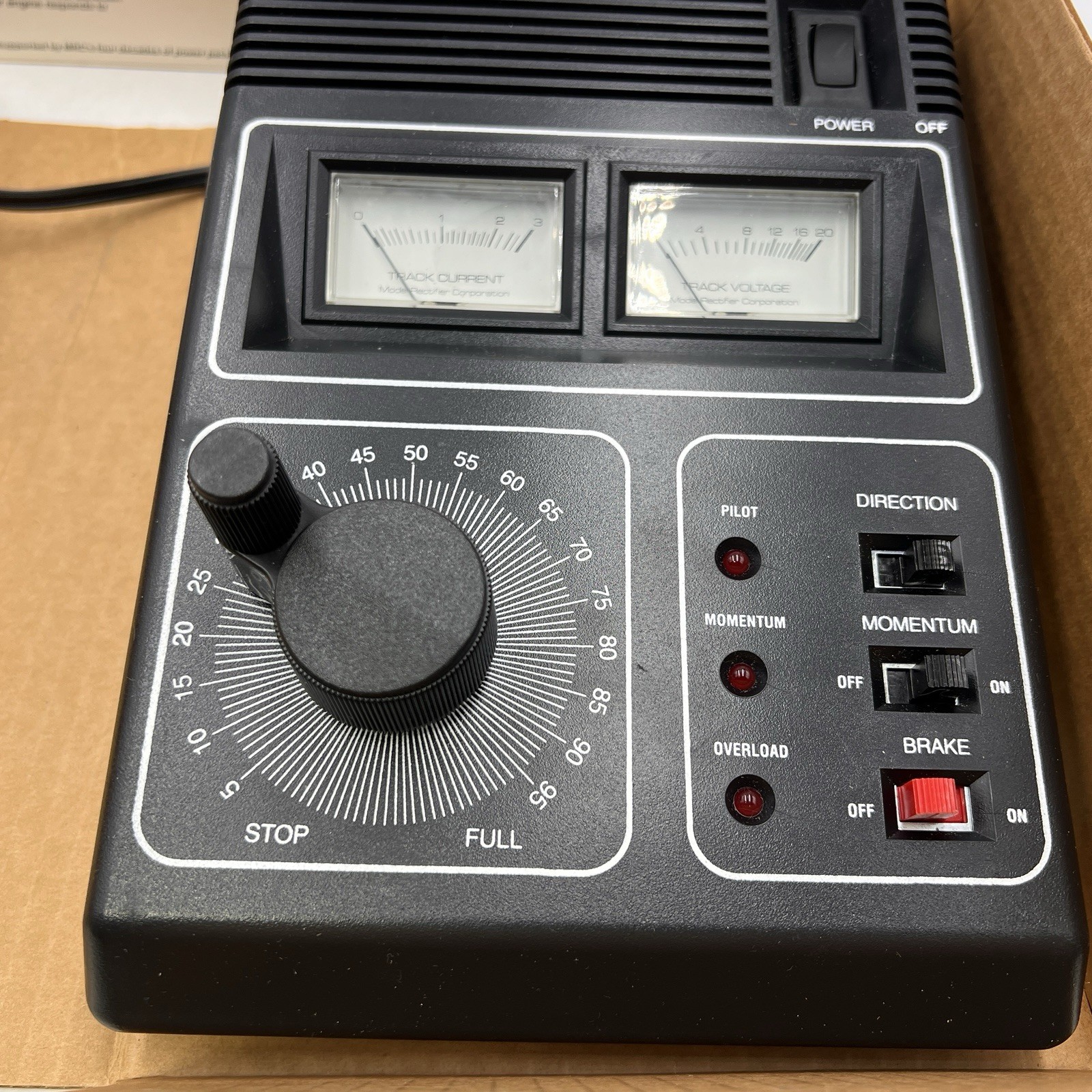 MRC Tech 3 Model 9500 Power Command Train Controller NIB