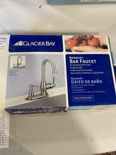 GLACIER BAY Bar Faucet, NEWBURY  408396, Brushed Nickel Finish NEW