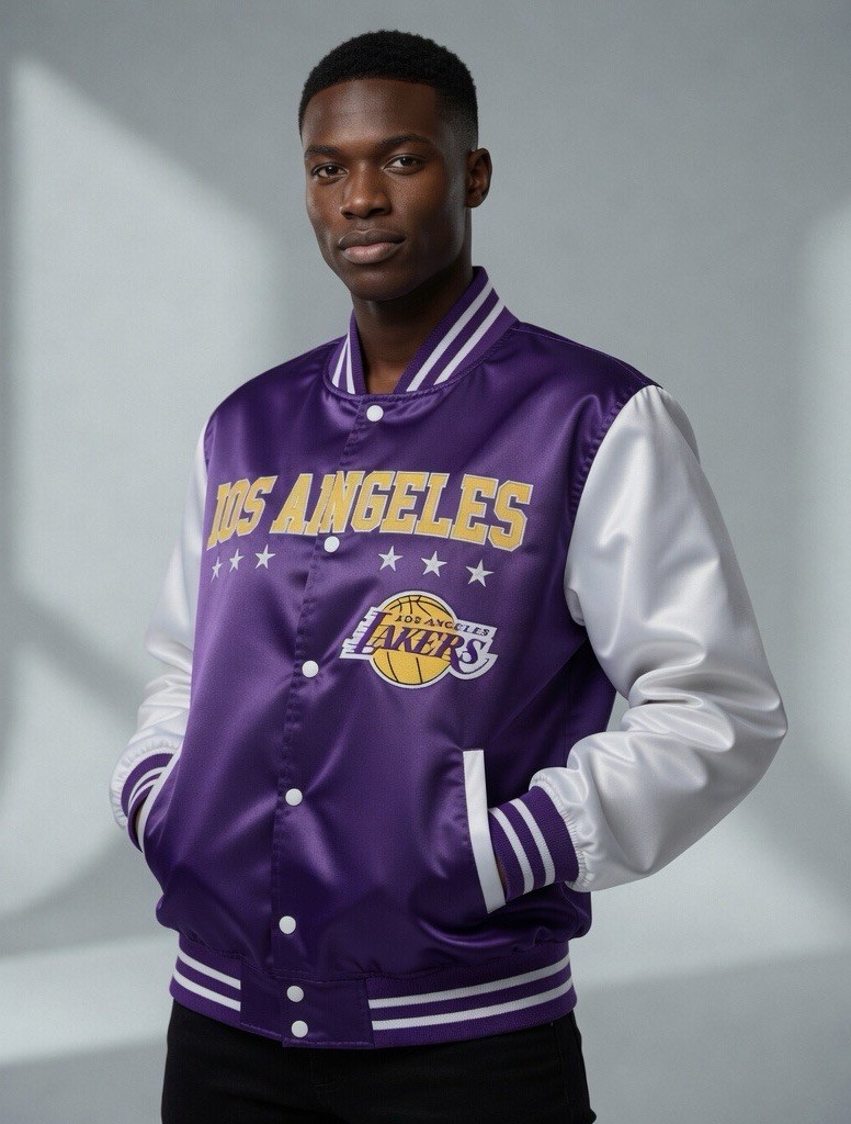 L.A. Lakers Ultra Game 1947 Western Conference Varsity Jacket