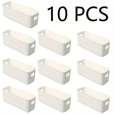 Multifunctional Storage Box 10PCS Large Capacity Desktop Organizer Box Set