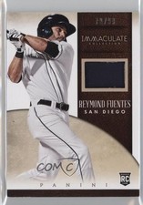 2014 Panini Immaculate Singles Material 70/99 Rey Fuentes Reymond #40 7m4
