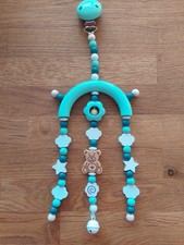 Kinderwagenkette Mobile Holzspielzeug Baby Geschenk Geburt