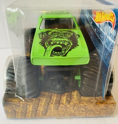 ミニカー Hot Wheels Gas Monkey Monster Jam 2017 Hot Wheels 1:24 Monster Truck, Gas Monkey Monster Jam 25