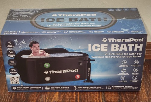 NIB Therapod XL Inflatable Ice Bath Plunge for Workout Recovery ...