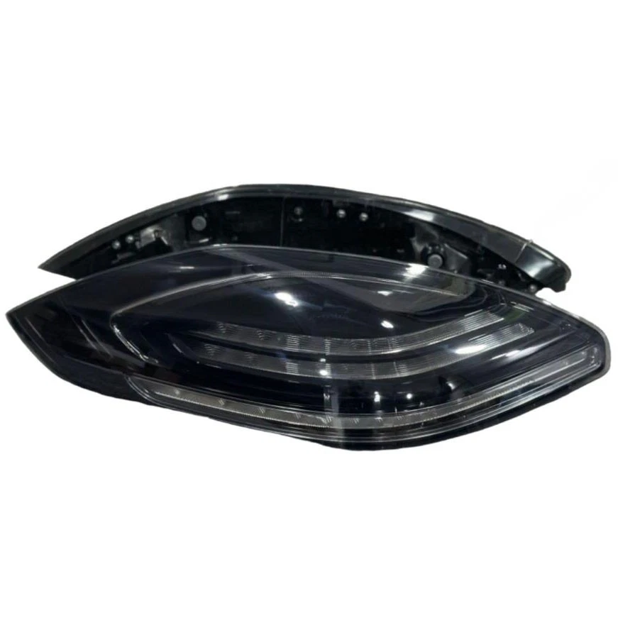 Conjunto de luces traseras LED ahumadas L&R para Porsche Panamera 970.2 2014-2016 reemplazo Foto 4 de 4