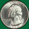 1937-D Washington Quarter Silver Brilliant Uncirculated BU Coin #46845 Denver Washington