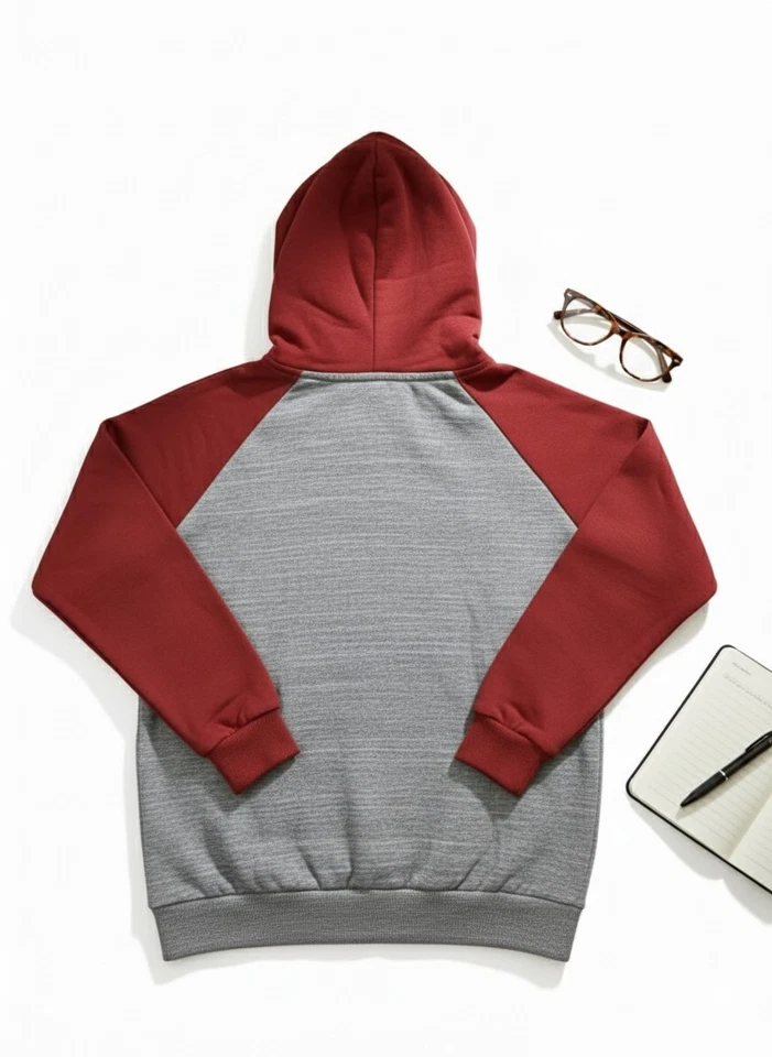 🔥 Sudadera con capucha informal para hombre Pullover con cordones Manga larga 🔥 Foto 4 de 4