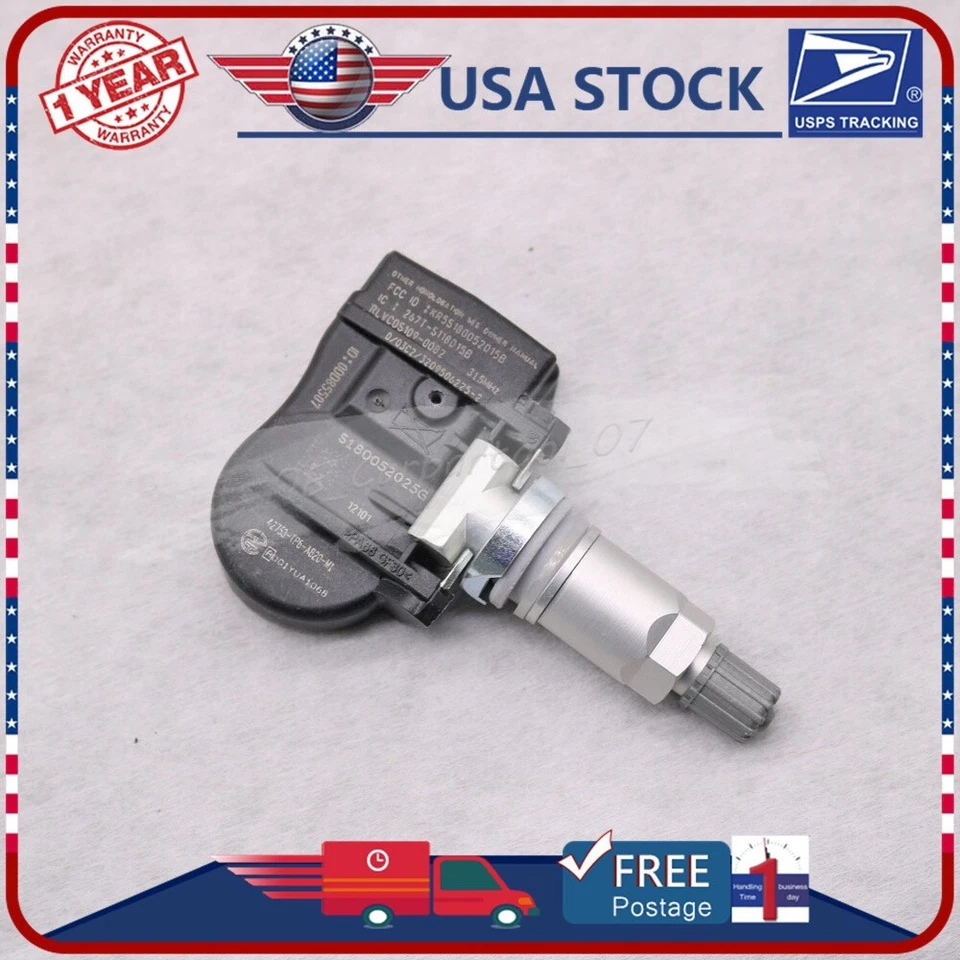 Sensor de presión de aire de neumáticos 42753-TP6-A820 4 piezas para Honda Accord Crosstour 2010-11 Foto 4 de 4