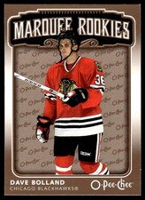 2006-07 O-Pee-Chee Marquee Rookies Dave Bolland Rookie Chicago Blackhawks #569