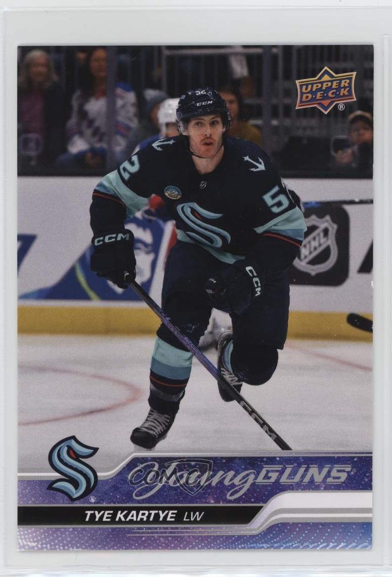 2023-24 Upper Deck Series 2 Young Guns Jumbo Tye Kartye #465 15qv