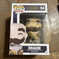 VAULTED Funko POP! Games - League of Legends - BRAUM 04 - Vinyl Figure