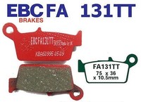EBC BremsbeläGe FA131TT FüR Honda Kawasaki CR XR 80 125 250 400 500 600 R L RB K