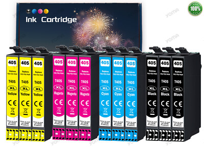 Druckpatronen Kompatibel für Epson 405XL WorkForce WF-3820 3830 4820 4830 7830