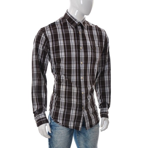 Marc O'Polo Mens Casual Button Up Business Shirt Long Sleeve Size XL Plaid Top - Picture 2 of 6