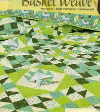 Basket Weave Quilt Pattern Pieced LH
