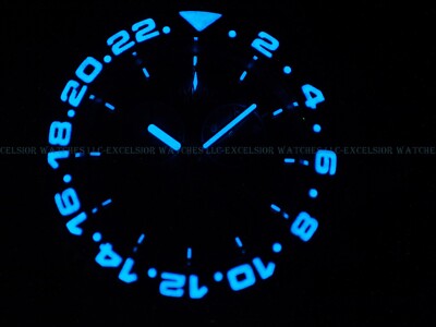 New Invicta Reserve 44mm Mens Pro Diver Swiss Chrono ETA Blue Dial TT Watch RARE