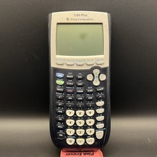 Texas Instruments TI-84 Plus Graphing Calculator - Navy Blue Tested, Works