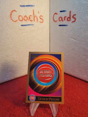 1990 SkyBox Detroit Pistons Checklist #335