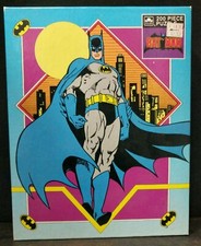 Sealed Vintage Batman Jigsaw Puzzle 1989 200 Piece Complete in Box DC Comics