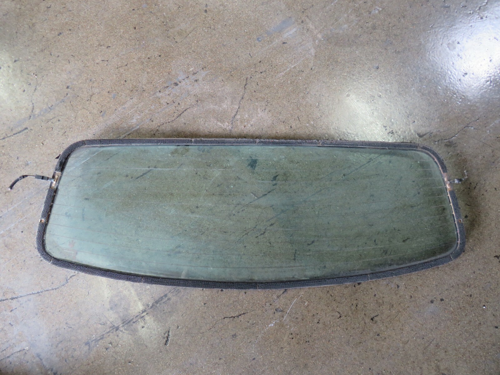 Maserati GranCabrio Convertible, Back Window Glass, Used