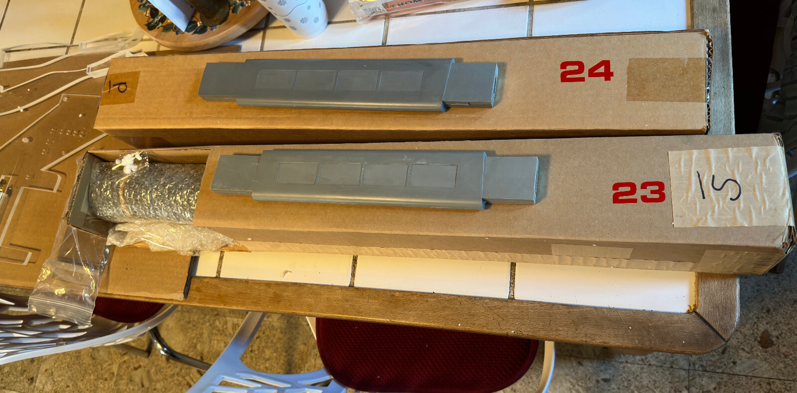 66inch (5.5 feet, 1.7 meters) Star Trek Starship Enterprise fiberglass