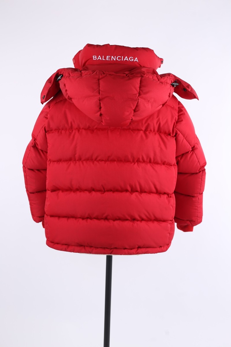 BALENCIAGA バレンシアガ Puffer jacket レッド 36 Balenciaga Red Puffer Jacket Size UK 10 FR 38 US 6 RRP £1935