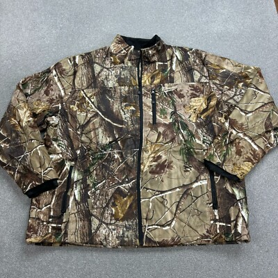 Milwaukee Jacket Adult 3XL XXXL Brown Heated RealTree Workwear