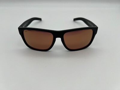 NEW Costa Del Mar SPEARO XL Polarized Sunglasses Matte Black/Gold Mirror Glass