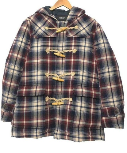 burberry men's plaid coats & jackets