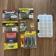 Bass Lure Bundle Lot Of 10 Including Berkley, Net Bait, Booyah, Strike King  NEW