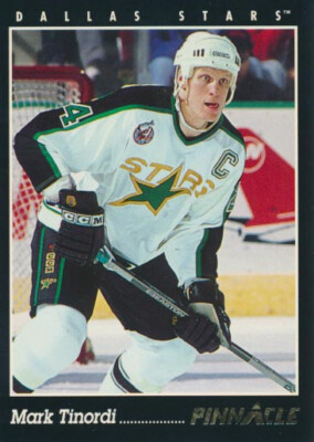 1993-94 Pinnacle #16 MARK TINORDI - Dallas Stars