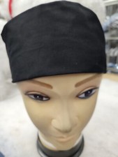 Mesh Top Totenkopf Kappe Profi Gastronomie Koch M&uuml;tze Schwarz Brandneu