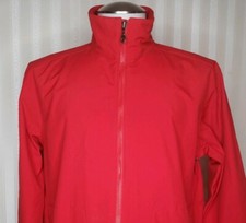 New Vintage Eddie Bauer Mens Sz S Performance Systems Jacket Crimson Red Nylon