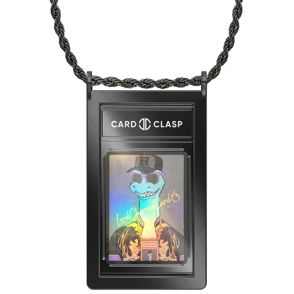 Collar de cartas PSA Pokemon Slab TCG negro (sin PSA Pokemon Slab incluido) Foto 2 de 4