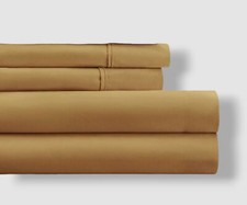 Ienjoy Home Gold Luxury Ultra Soft Bed 4-Piece Sheet Set Size Twin XL