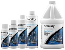 Seachem STABILITY 50ml 100ml 250ml 500ml Aquarium Fish Tank Live Bacteria Colony