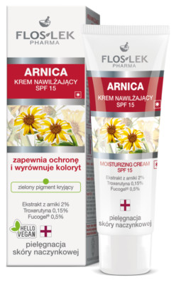 FLOSLEK ARNICA  MOISTURIZING CREAM SPF15