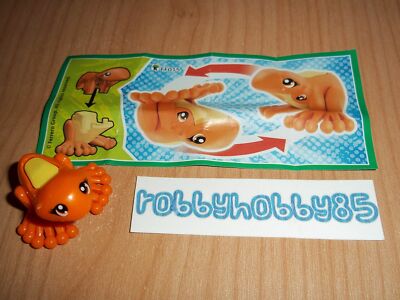 FF015 Frog/Elk + Paper Kinder Surprise Italy 2014/2015 Natoons